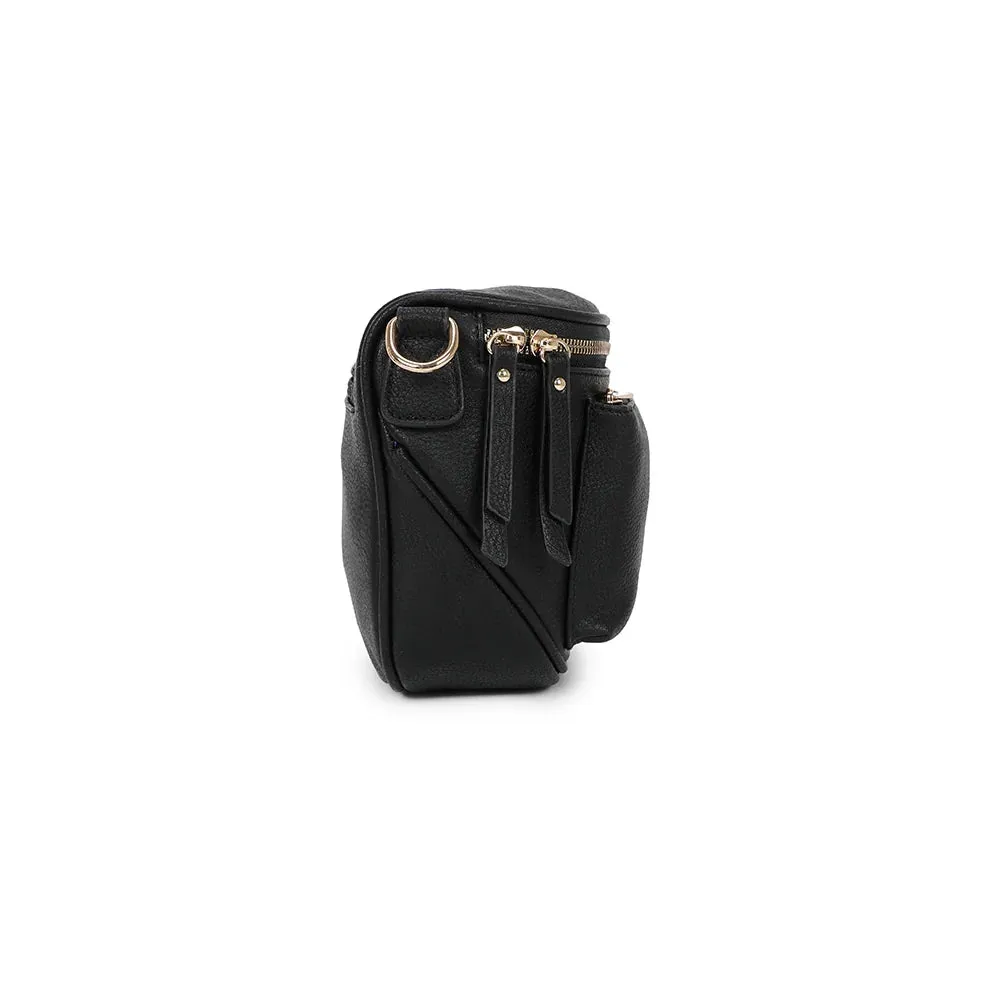 Gallantry Paris Glamour sac banane simili noir