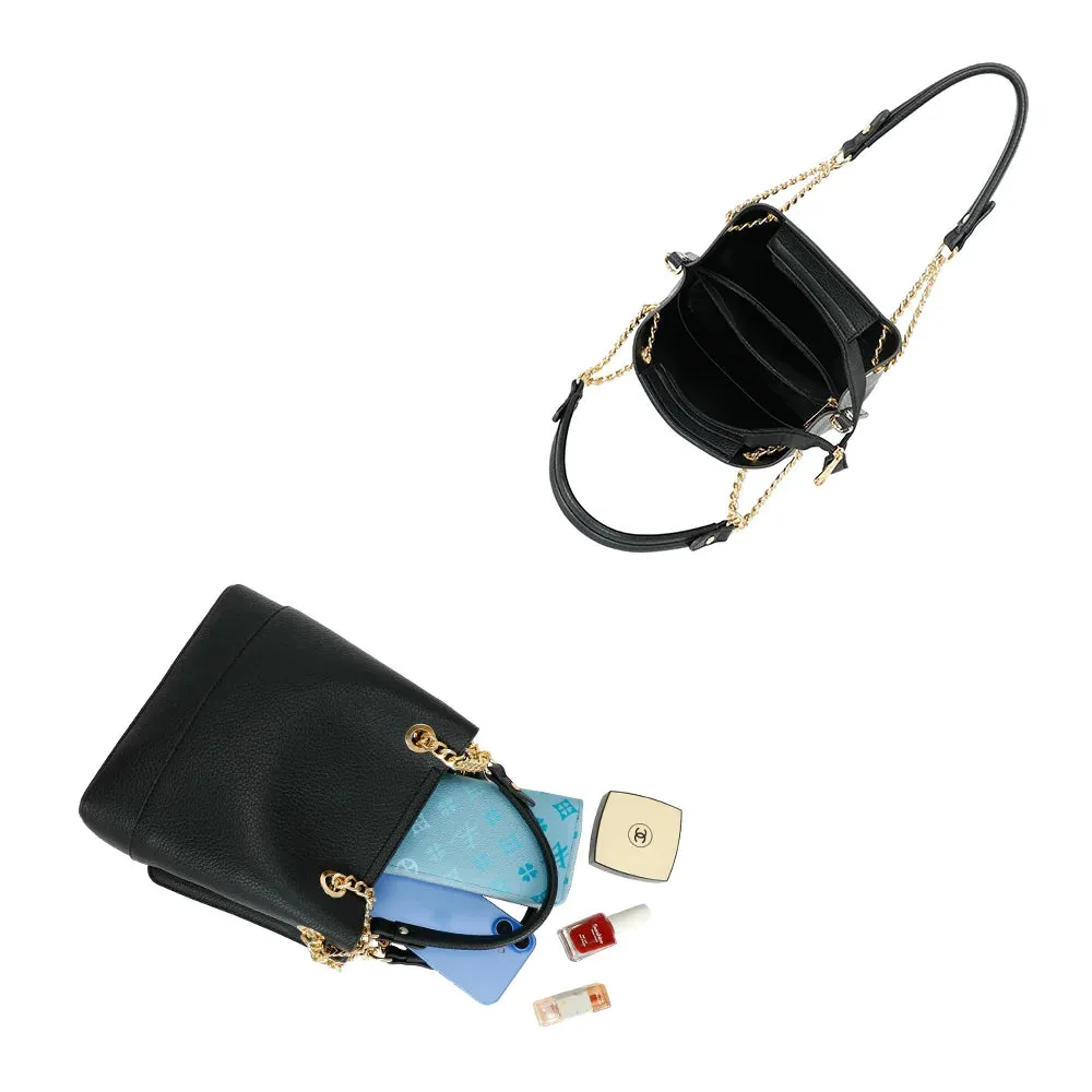 Gallantry Noble Line sac main Noir chaînes