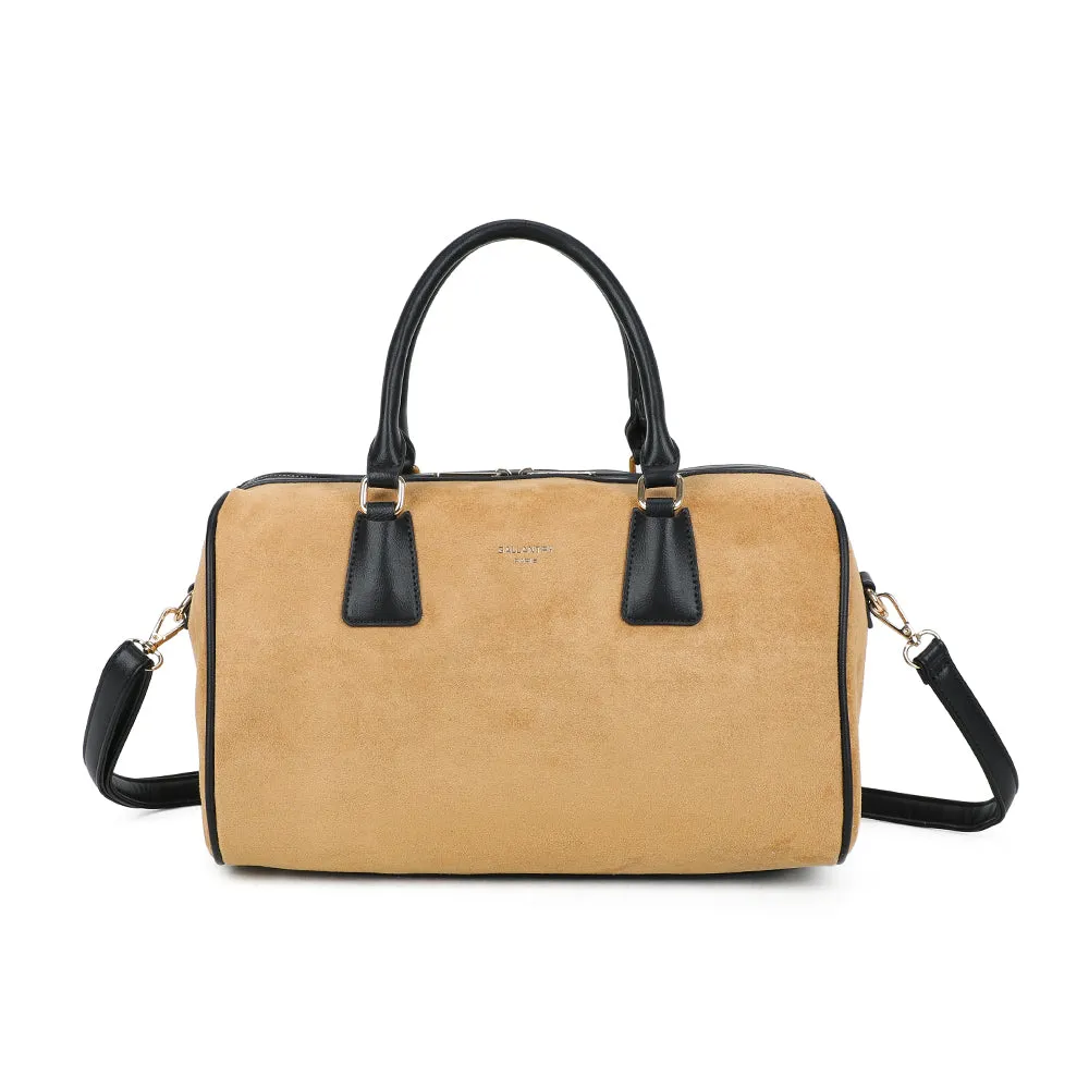 Gallantry Paris Iconic Bowler sac à main Noir suédine