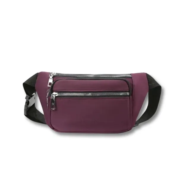 Naya banane bandoulière tissu femme noire