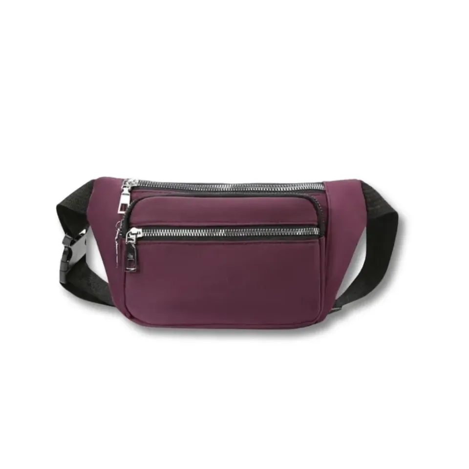 Naya banane bandoulière tissu femme noire