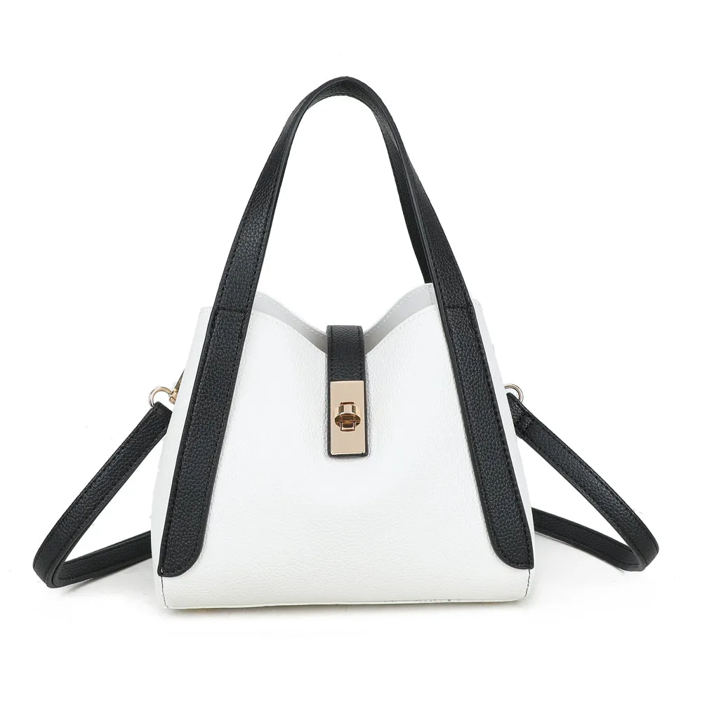 Gallantry Paris Nora sac seau grainé noir