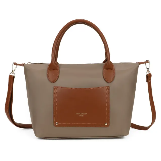 Gallantry Paris Le Cassien sac à main taupe toile