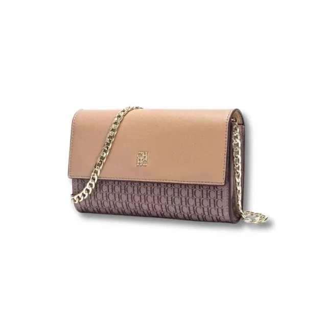 Maison Sacoches Mademoiselle Petit Sac Bandoulière Noir chaîne dorée