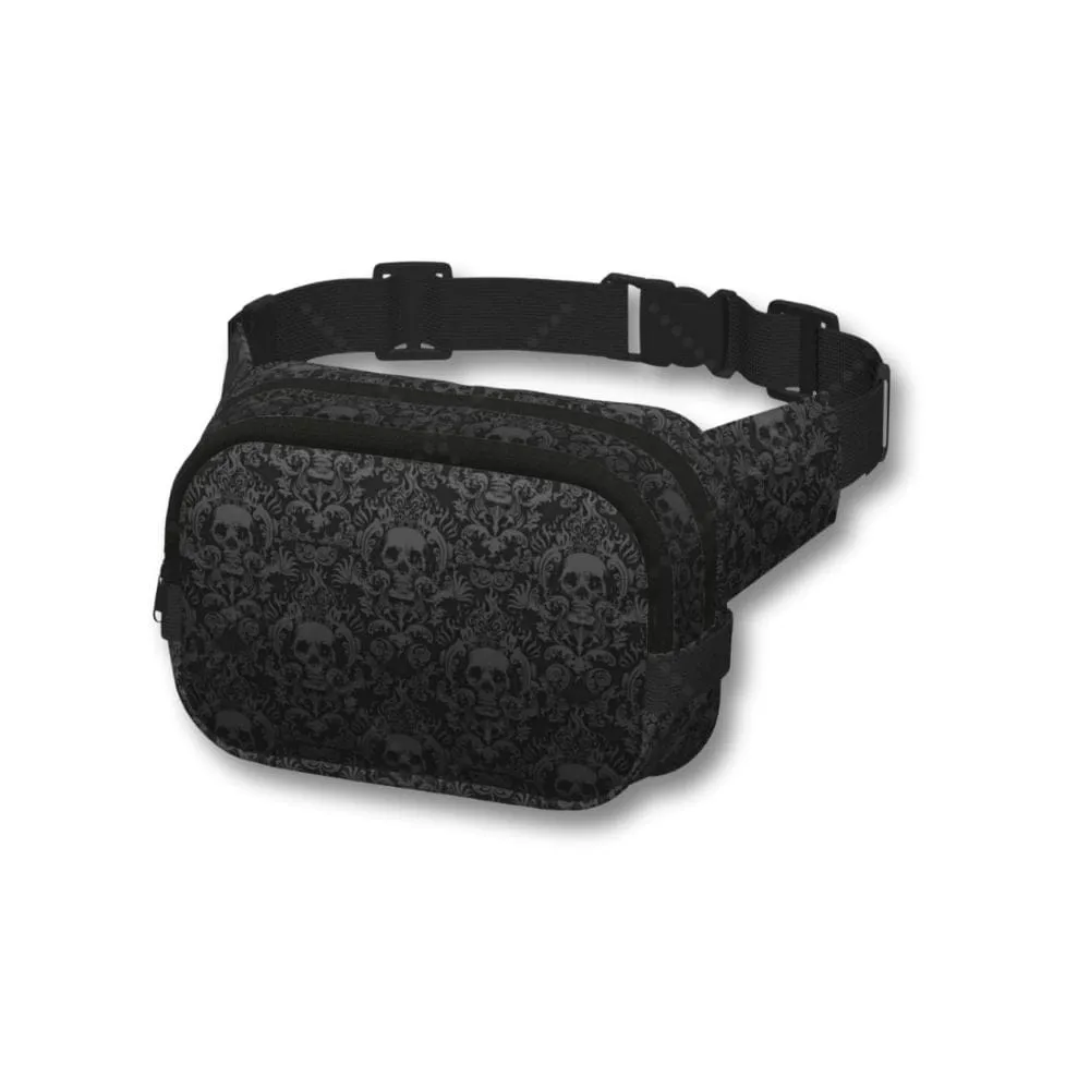 Maison Sacoches Ridan Sac Banane Tête de Mort Imperméable