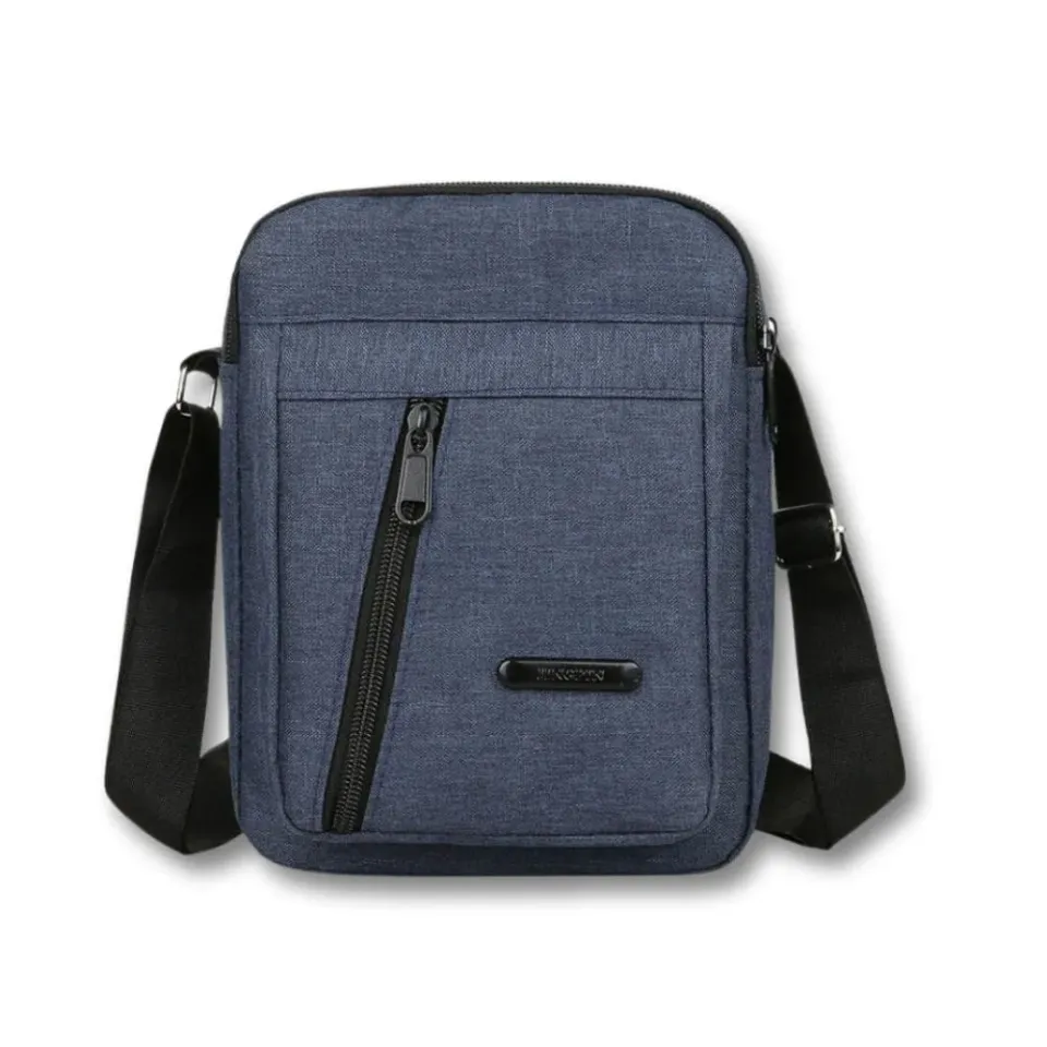 Maison Sacoches Drevan sacoche bandoulière bleu Oxford
