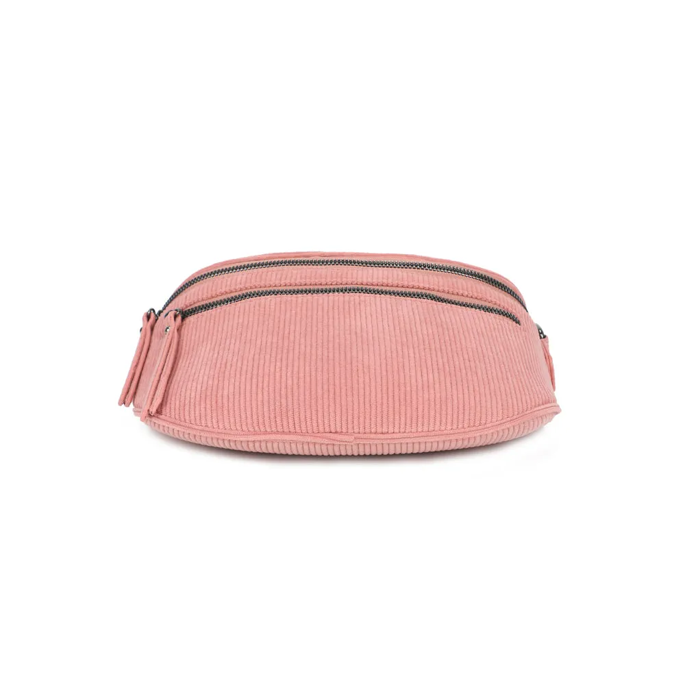 Gallantry Paris La Maddy sac banane velours noir