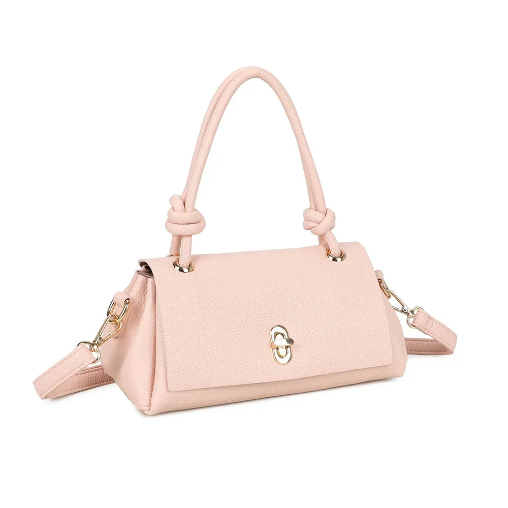 Gallantry Paris Orlina petit sac à main Taupe grainé