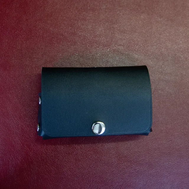 CagnaCuir Atelier Le Technique porte-cartes cuir fuschia
