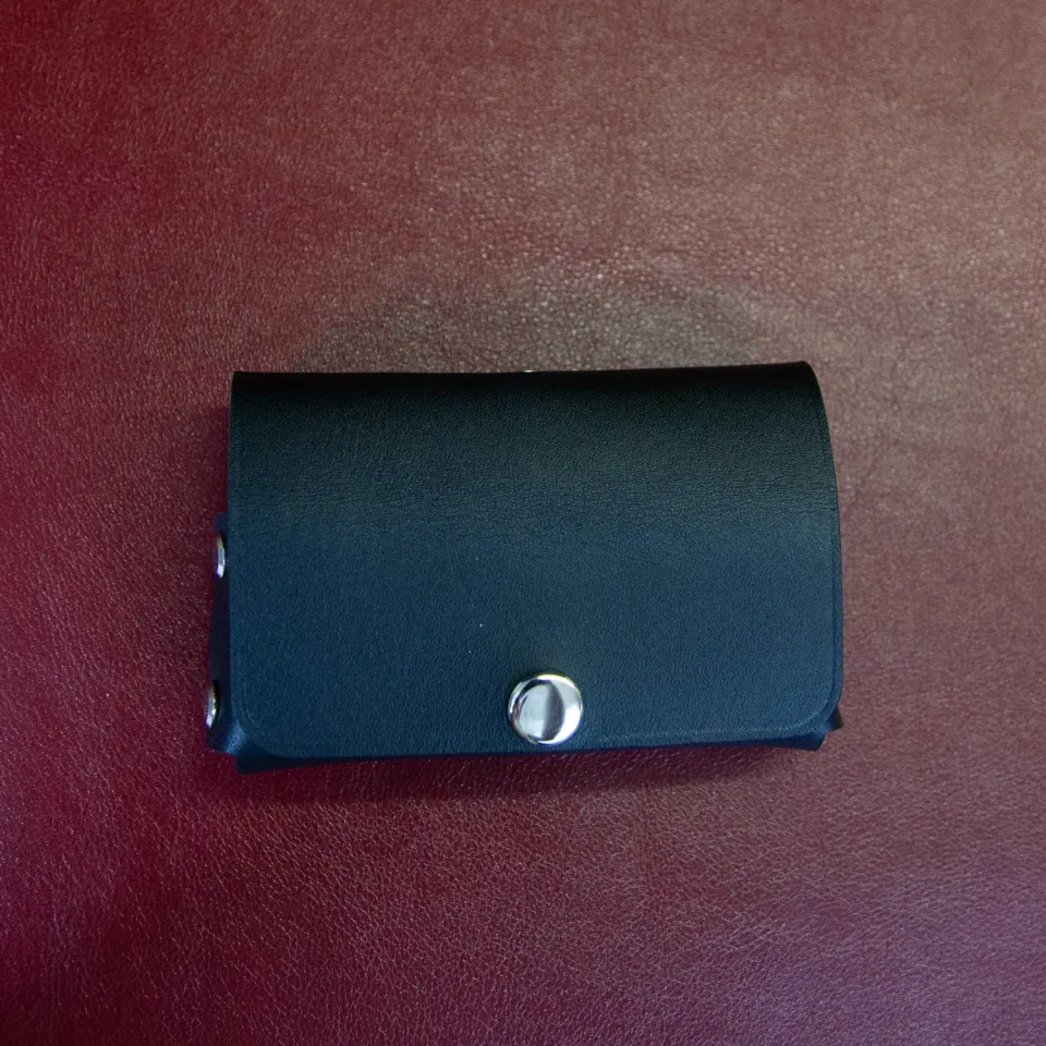CagnaCuir Atelier Le Technique porte-cartes cuir fuschia