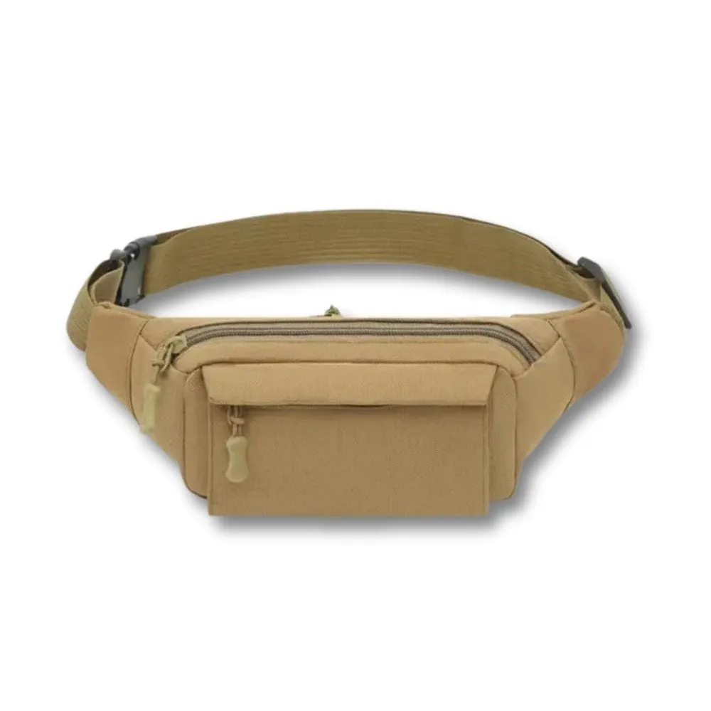 Maison Sacoches Adar petite banane militaire nylon kaki