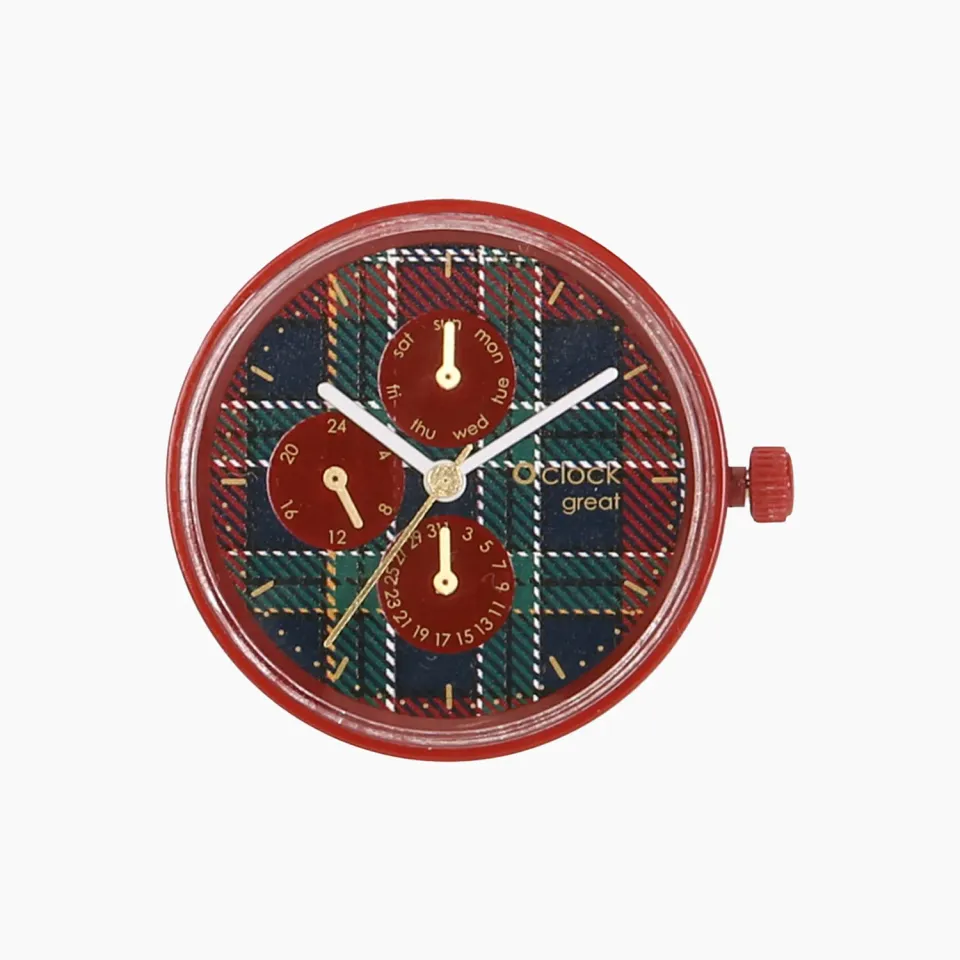 O bag O Clock Great Royal Ascot mécanisme bordeaux