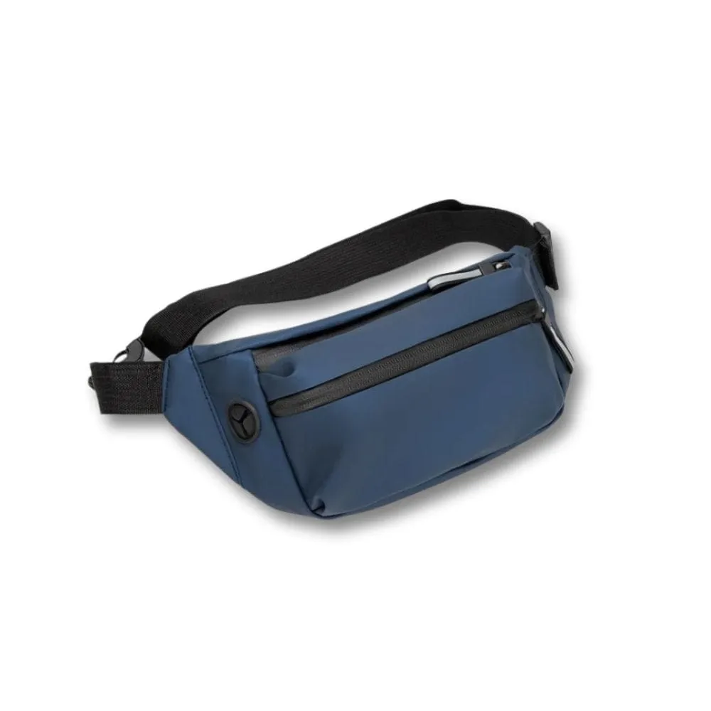 Maison Sacoches Rovan sacoche banane nylon noir voyage