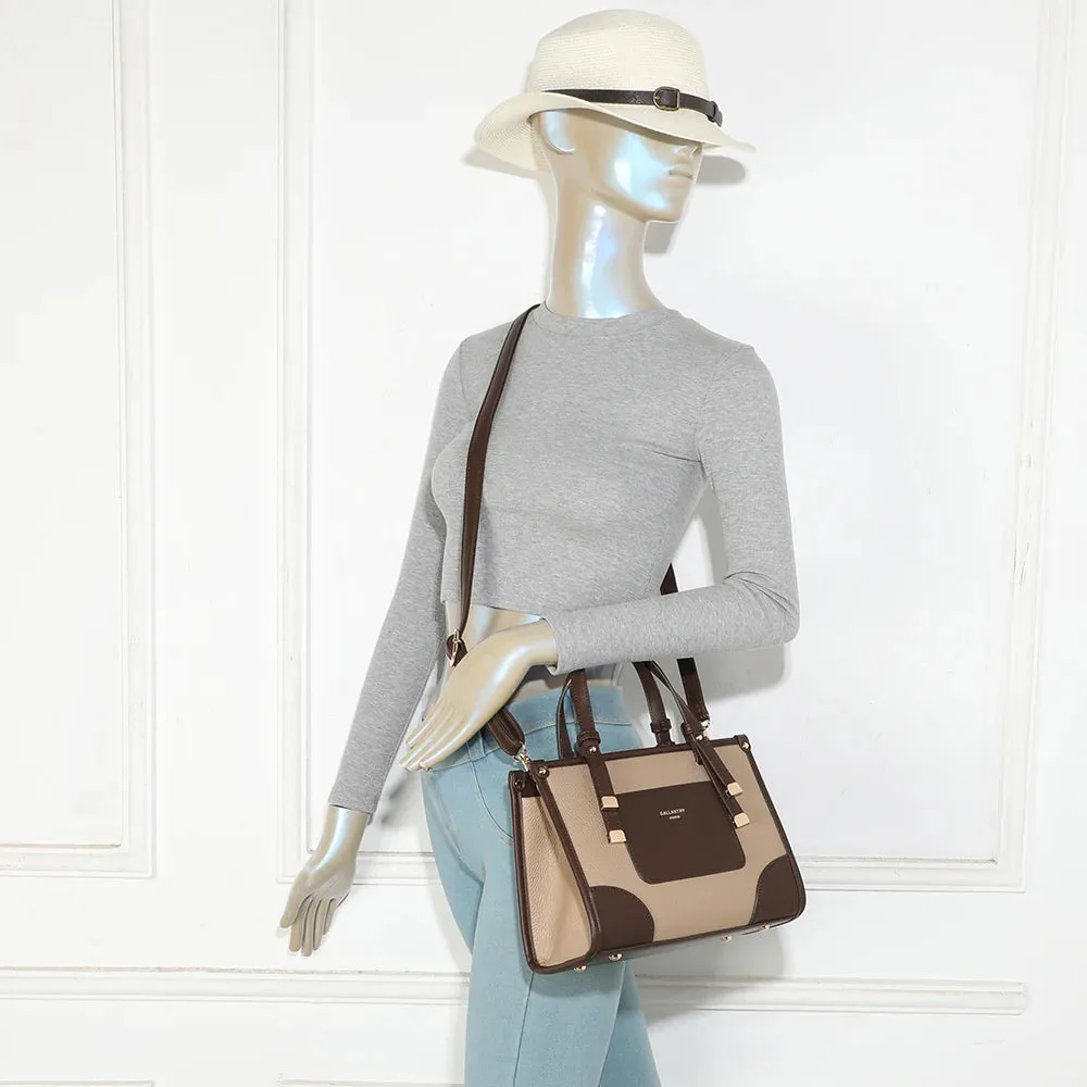 Gallantry Paris Soranio sac à main taupe grainé