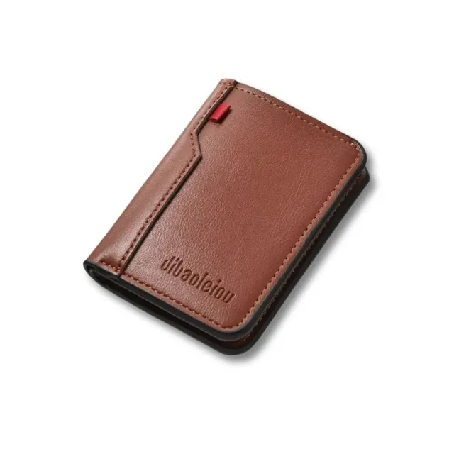 Maison Sacoches Brava petit portefeuille homme compact 11 cm