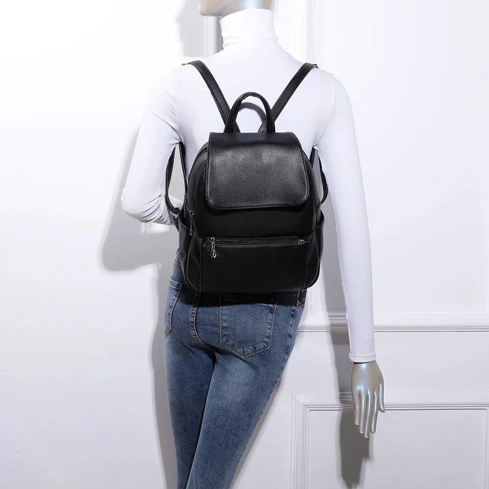 Gallantry Paris Compact sac à dos simili noir