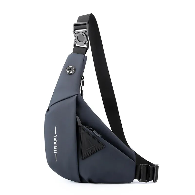 Mon Sacoche Sac Poitrine Antivol Noir Droite