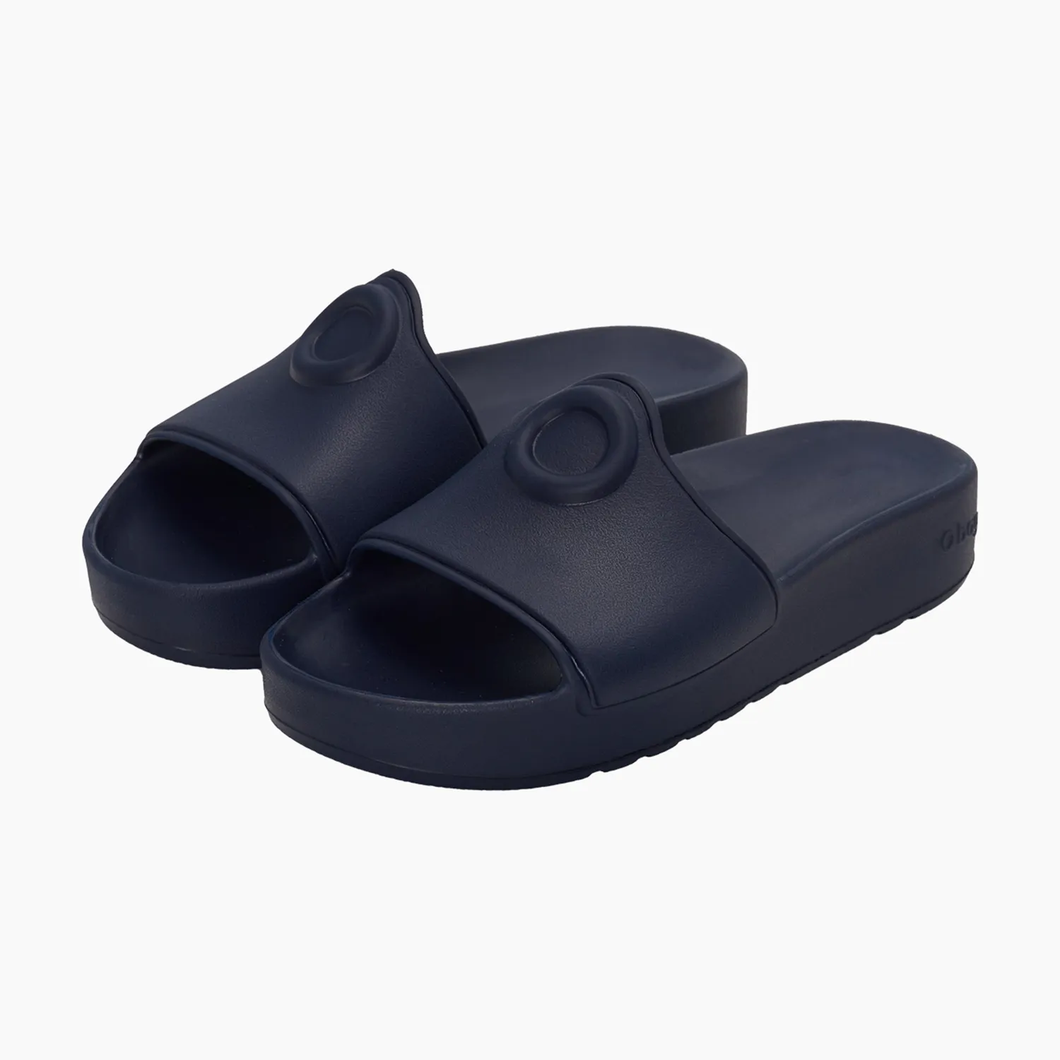 O bag O slippers claquettes femme bleu navy