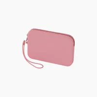 O bag Fiesta pochette silicone blush fermeture zippée