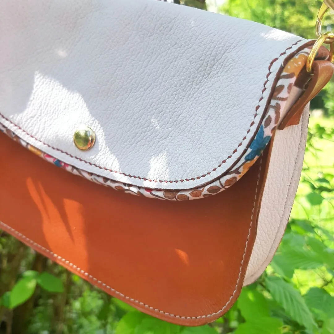 Atelier Anne R Twist petit sac cuir véritable chaîne