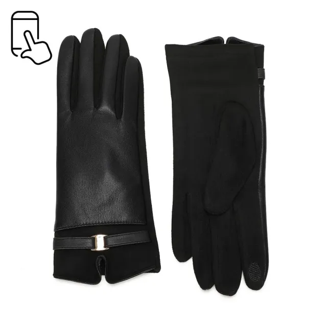 Gallantry Paris Boucle Prestige gants noir tactile