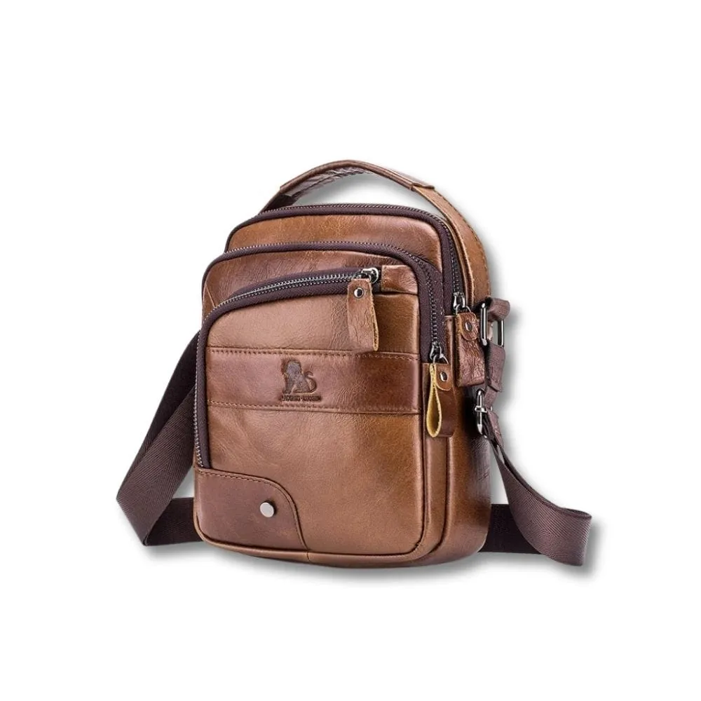 Maison Sacoches Calen sacoche homme cuir vintage