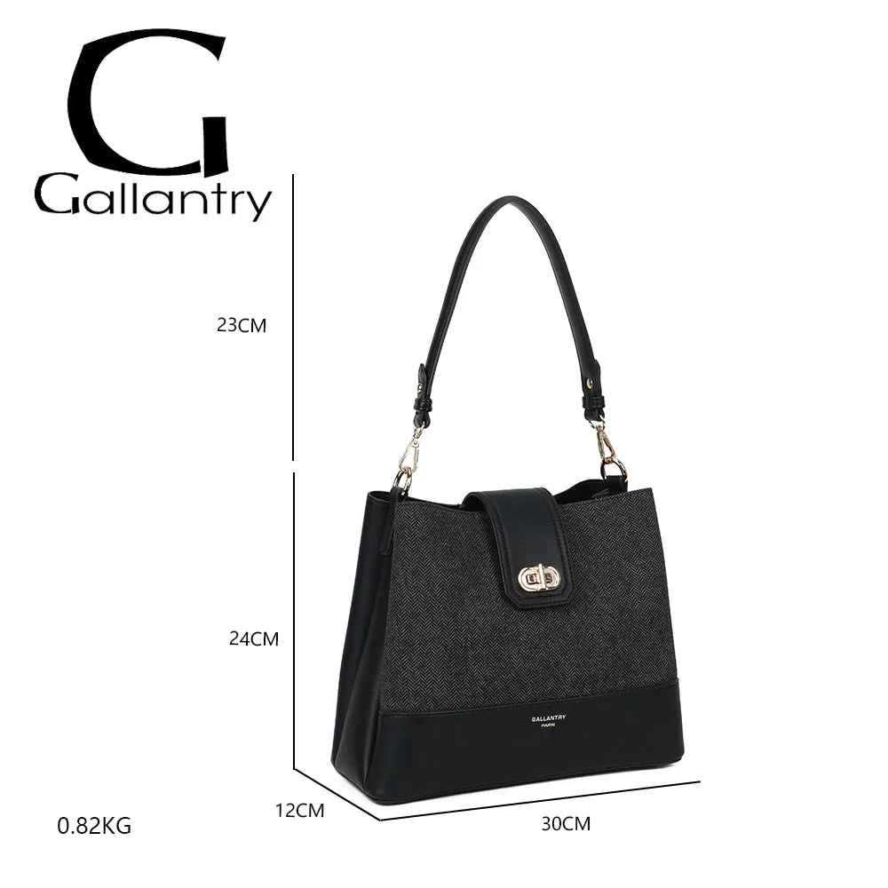 Gallantry Paris Cassian sac a main chevron