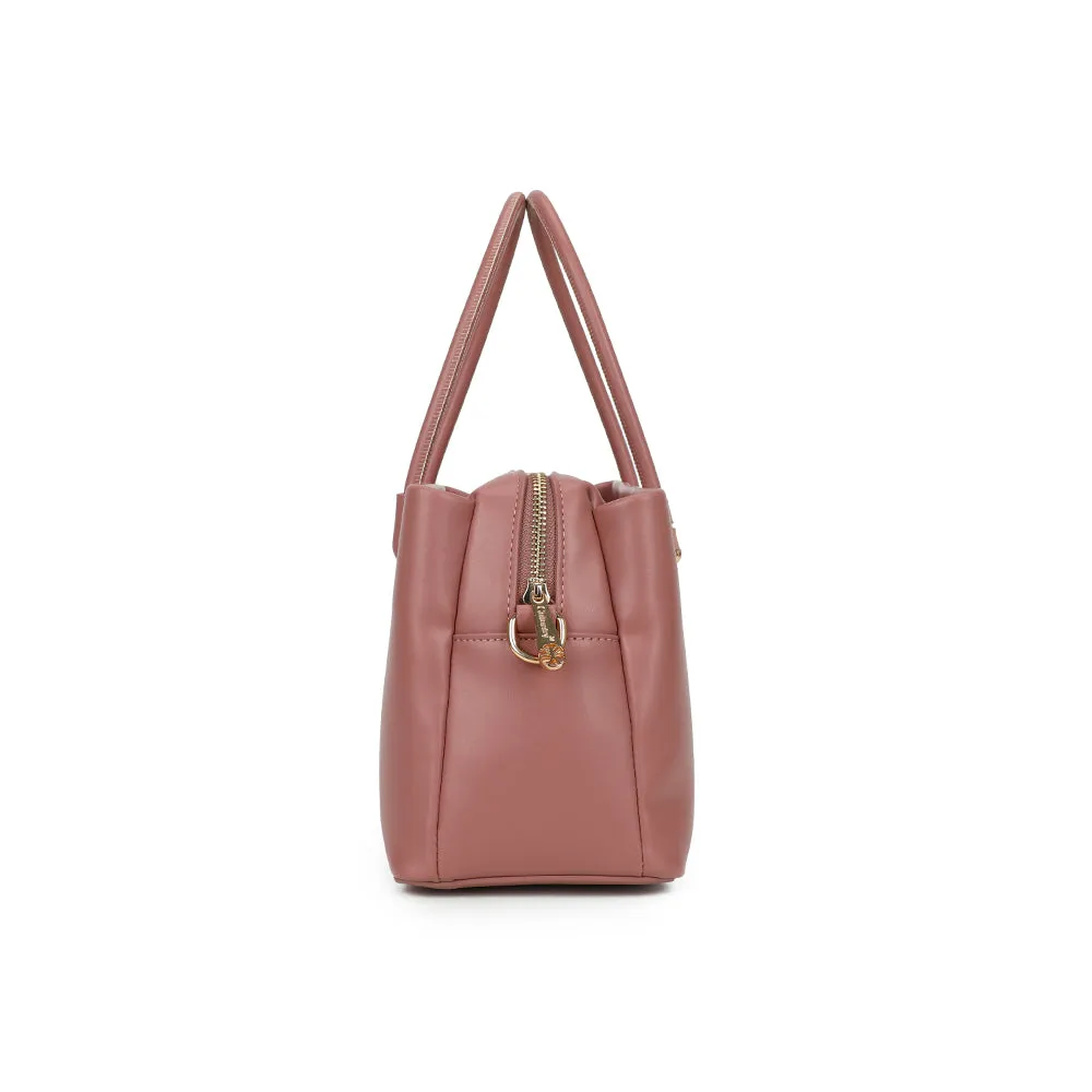 Gallantry Le Azélie sac main Rose foncé lisse
