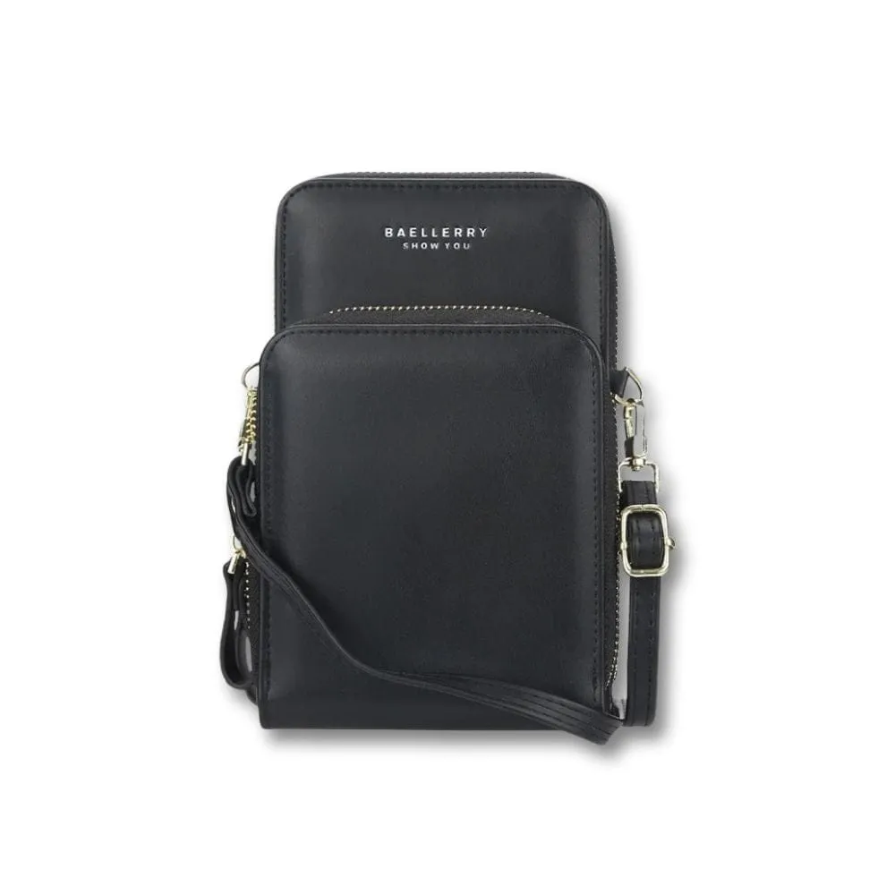 Maison Sacoches Emy sac bandoulière femme noir