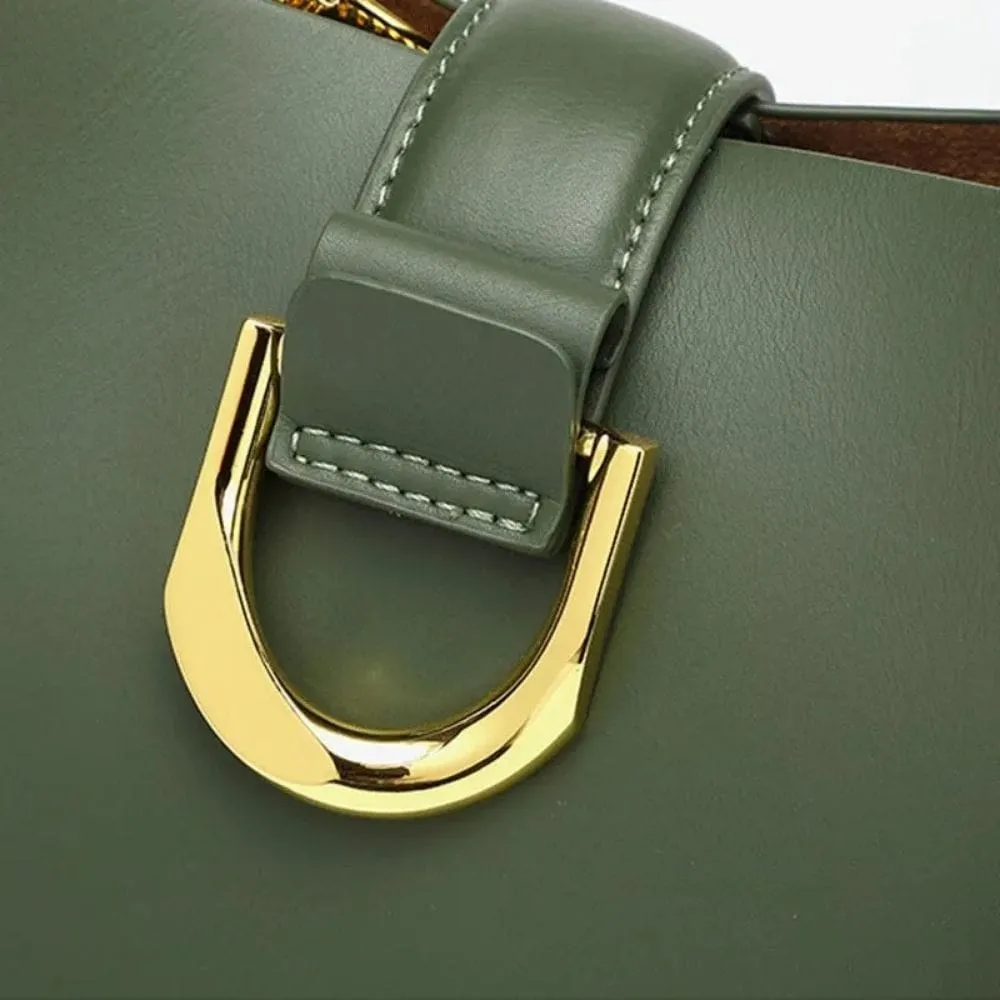 Maison Sacoches Romane sac fourre-tout cuir véritable compact