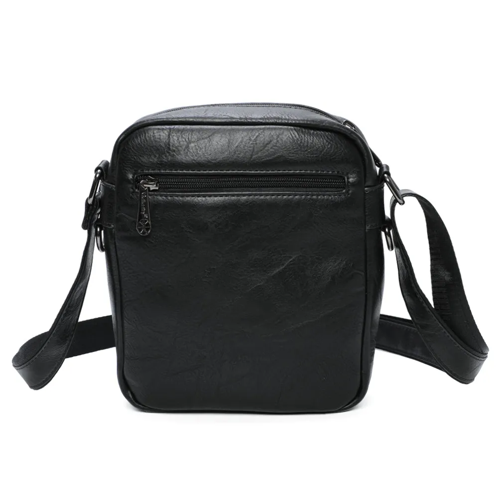 Gallantry Paris Leno Sac Bandoulière Noir effet cuir