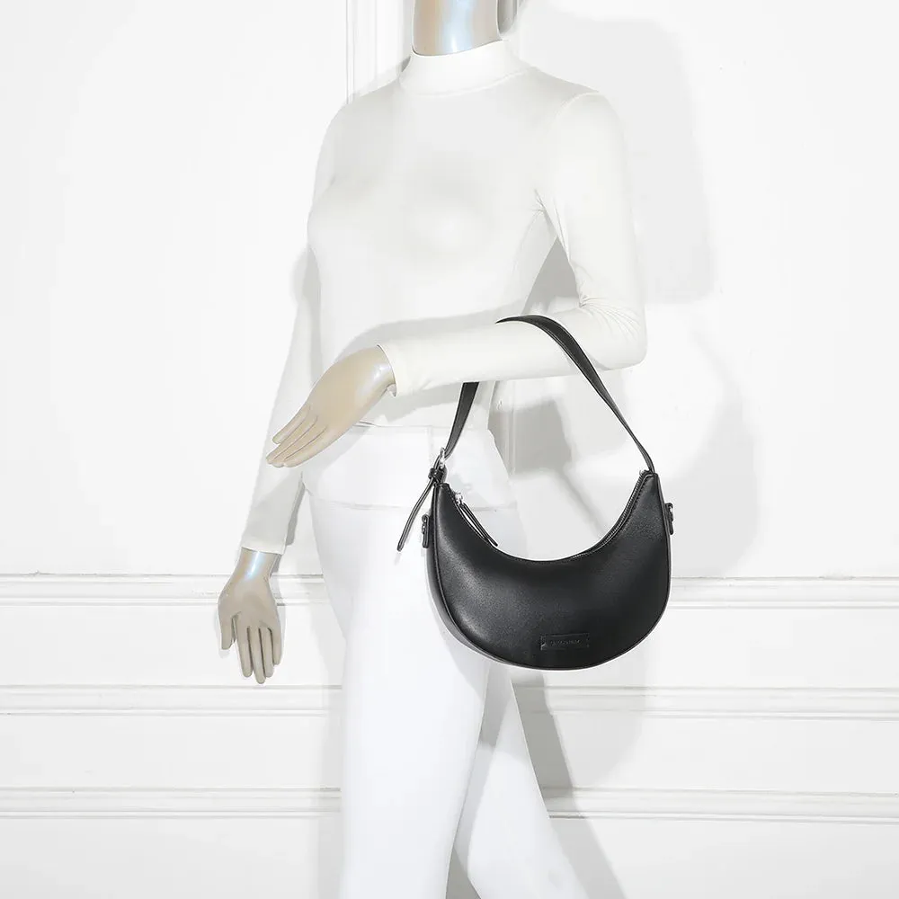 Gallantry Paris Cyra sac demi-lune Noir léger