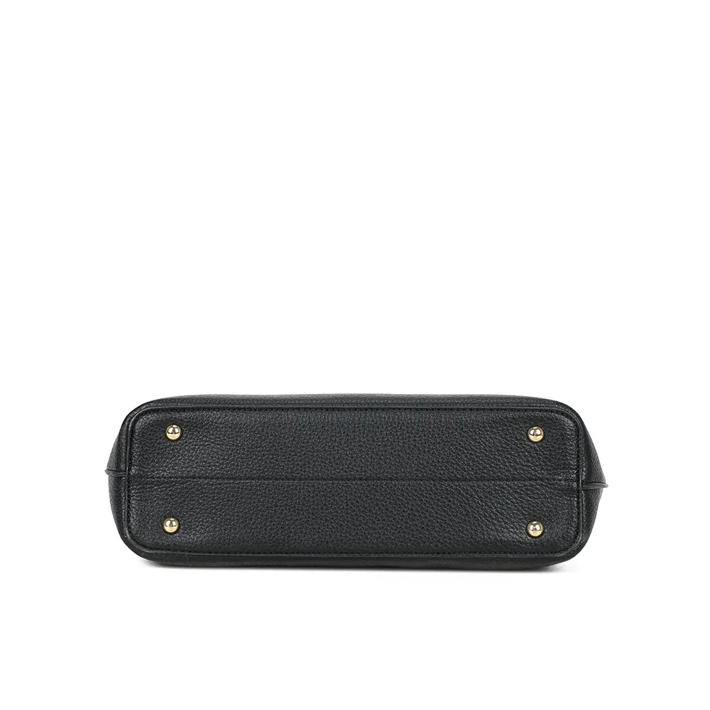 Gallantry Paris Le Hudson sac cabas coffee grainé