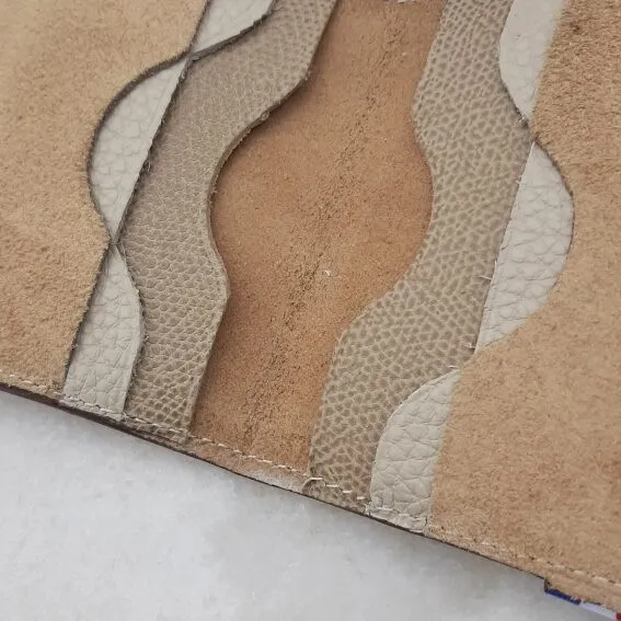 Atelier Anne R porte-cartes cuir marron glacé 6 cartes