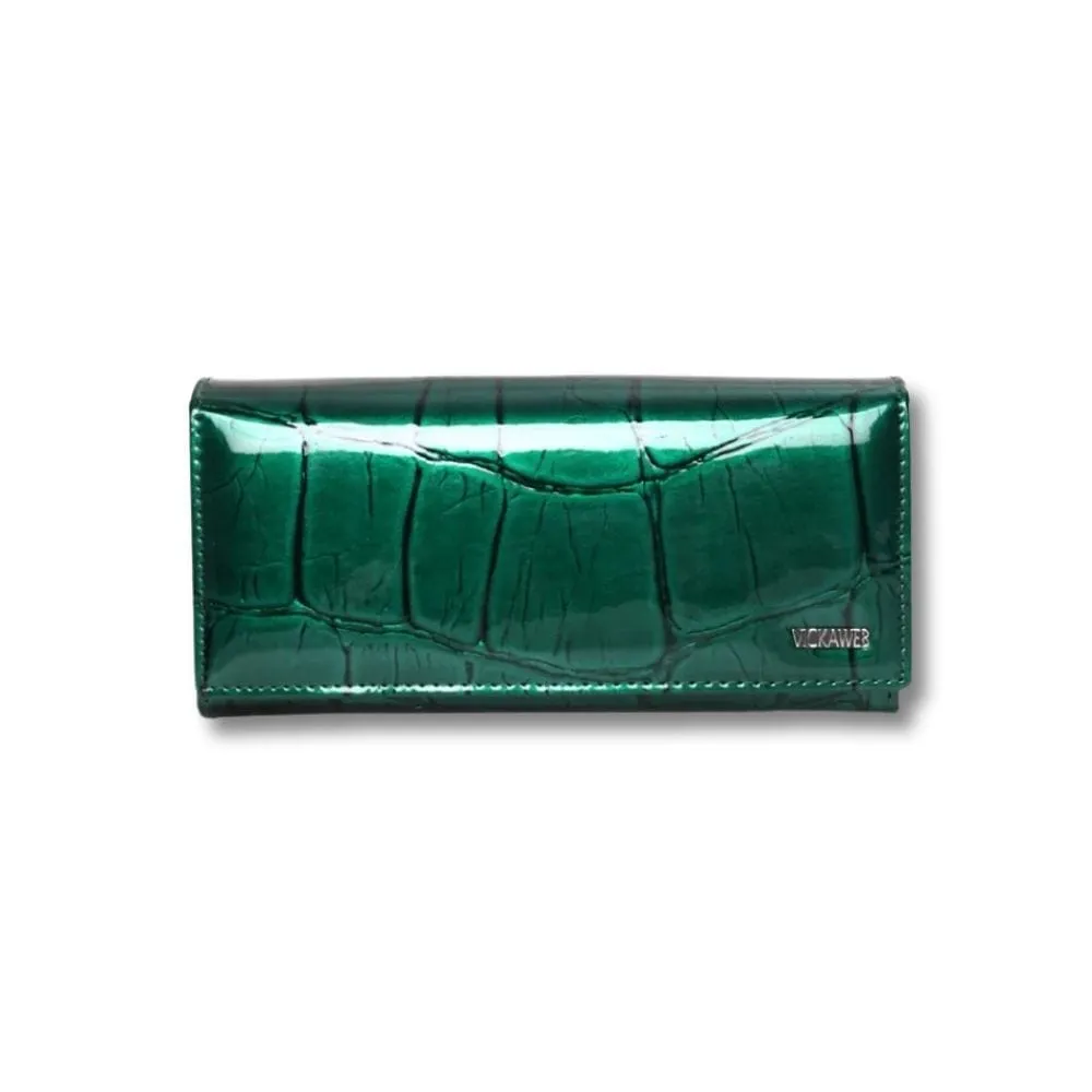 Maison Sacoches Avelia portefeuille cuir rouge