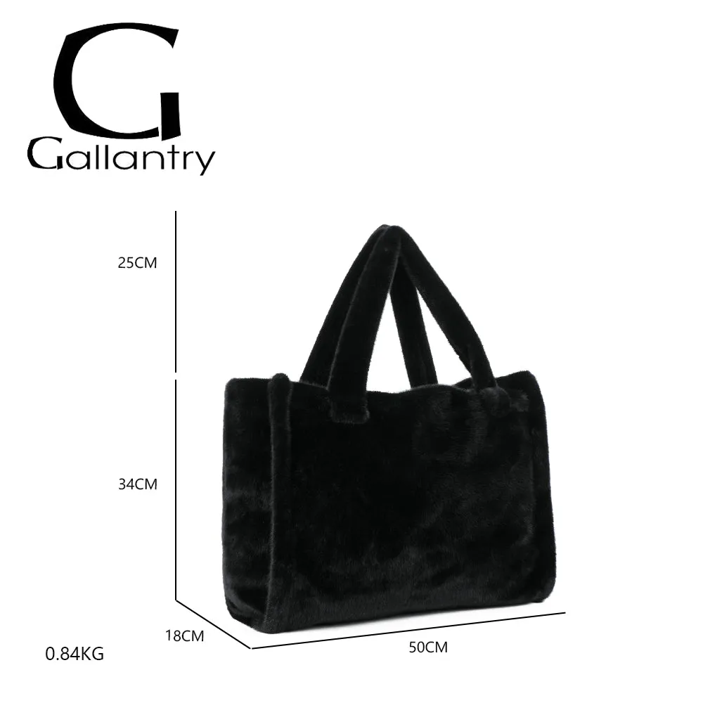 Gallantry Mélya cabas fourrure grand hiver