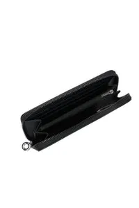 O bag O Wally Mughetto portefeuille zip noir