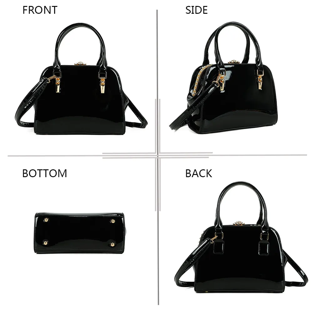 Gallantry Sofyra sac à main Noir verni