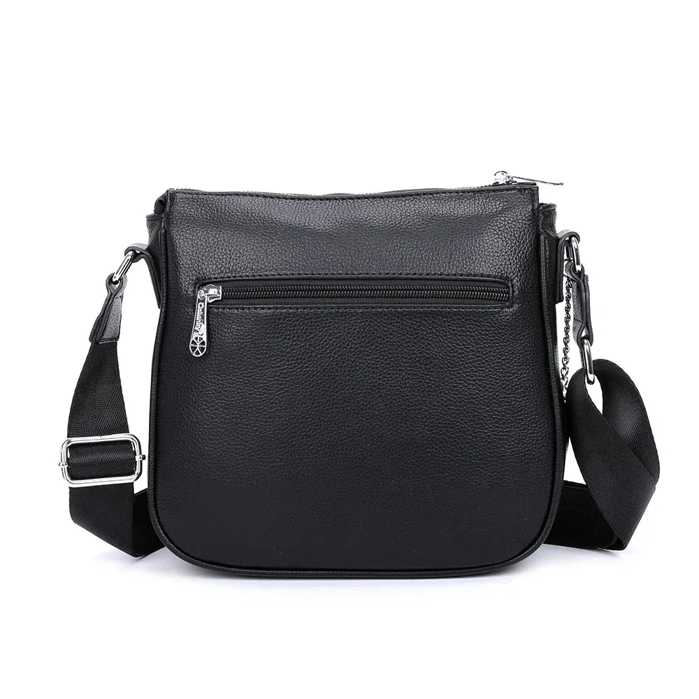Gallantry Paris Alex sac bandoulière noir zippé