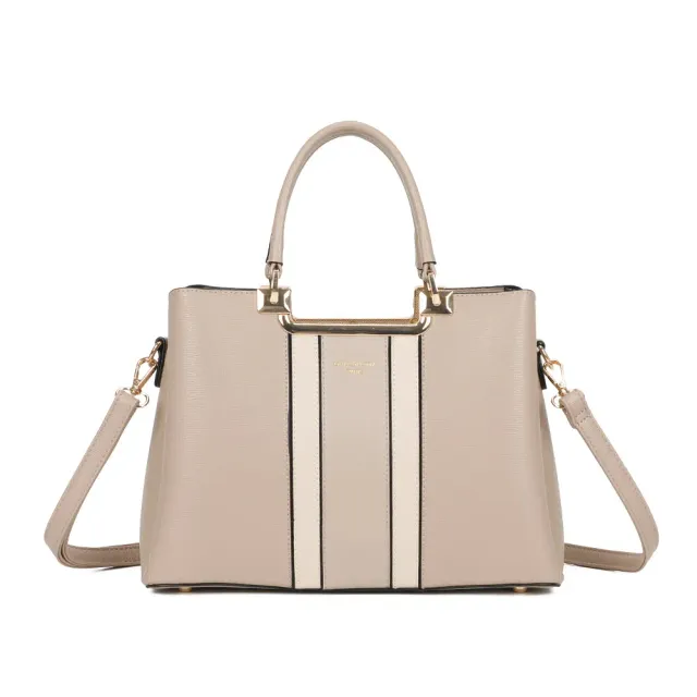 Gallantry Paris Symphonie Graphique sac à main taupe beige