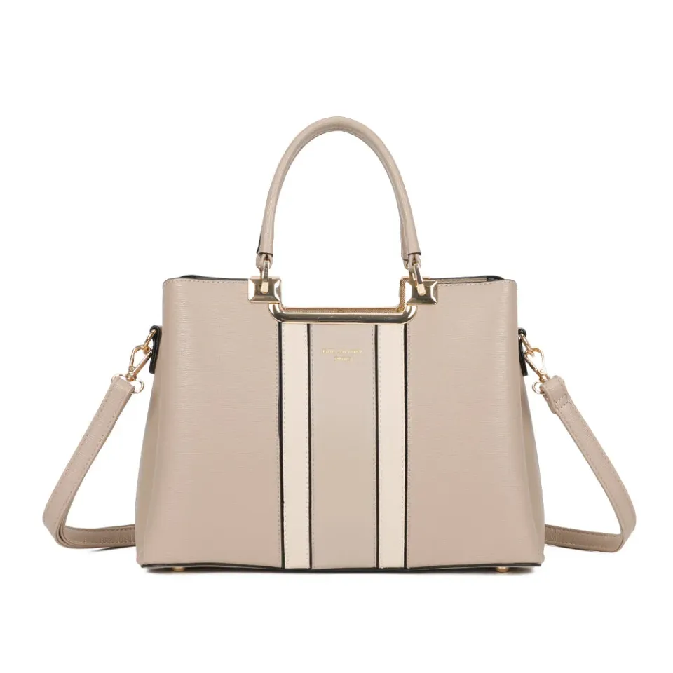 Gallantry Paris Symphonie Graphique sac à main taupe beige