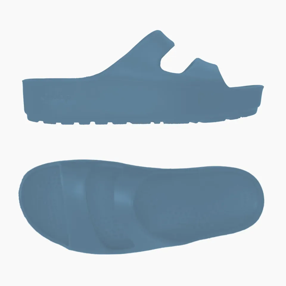 O bag O Shoes High sandales EVA bleu clair femme