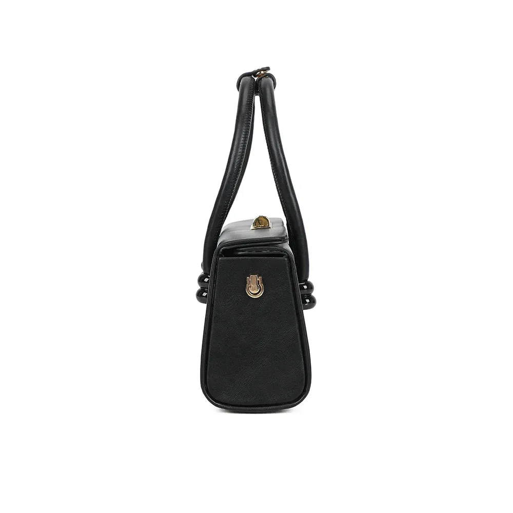 Gallantry Paris Azura petit sac à main noir perles