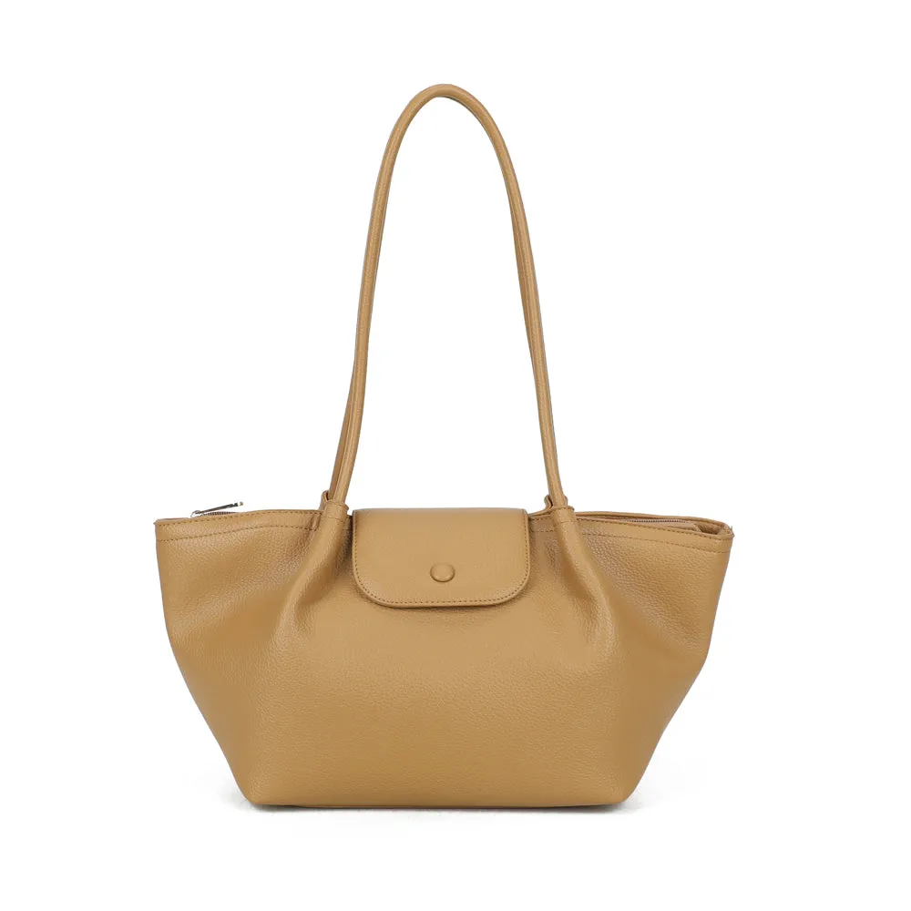 Gallantry Paris Aura Soft sac à main noir cuir souple